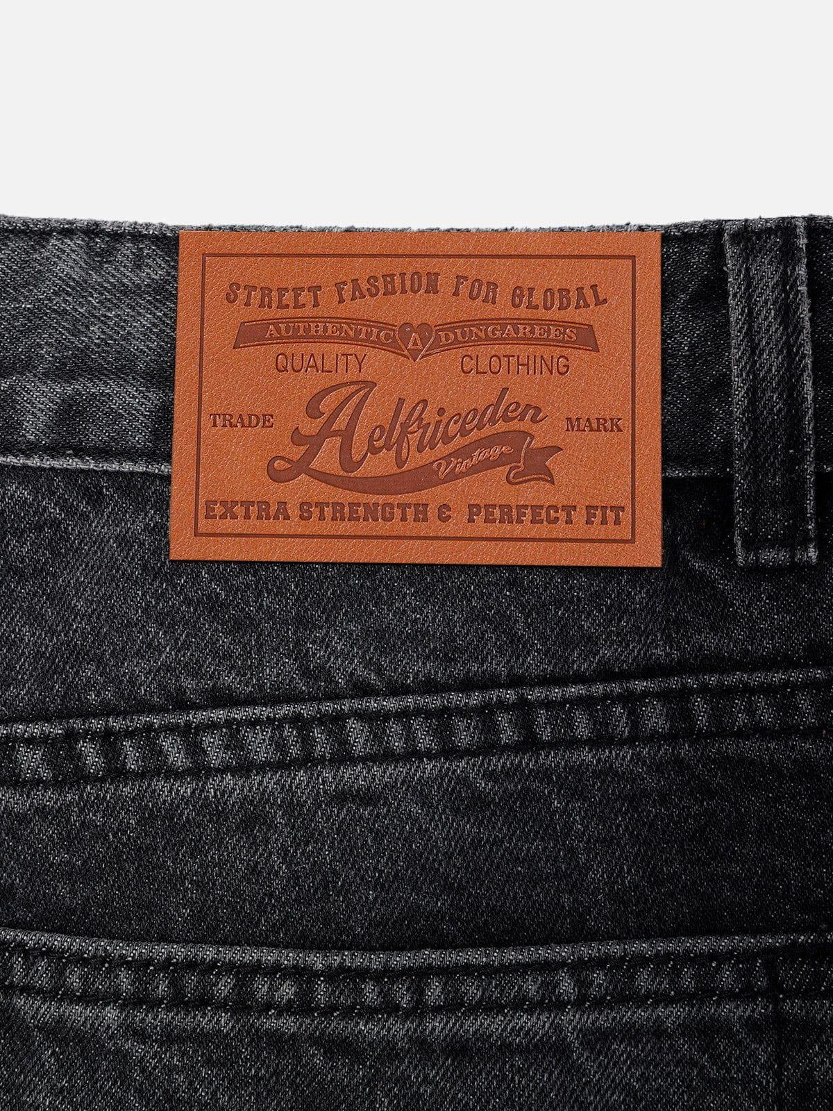 Aelfric Eden Baggy  Folds Jeans Product Image