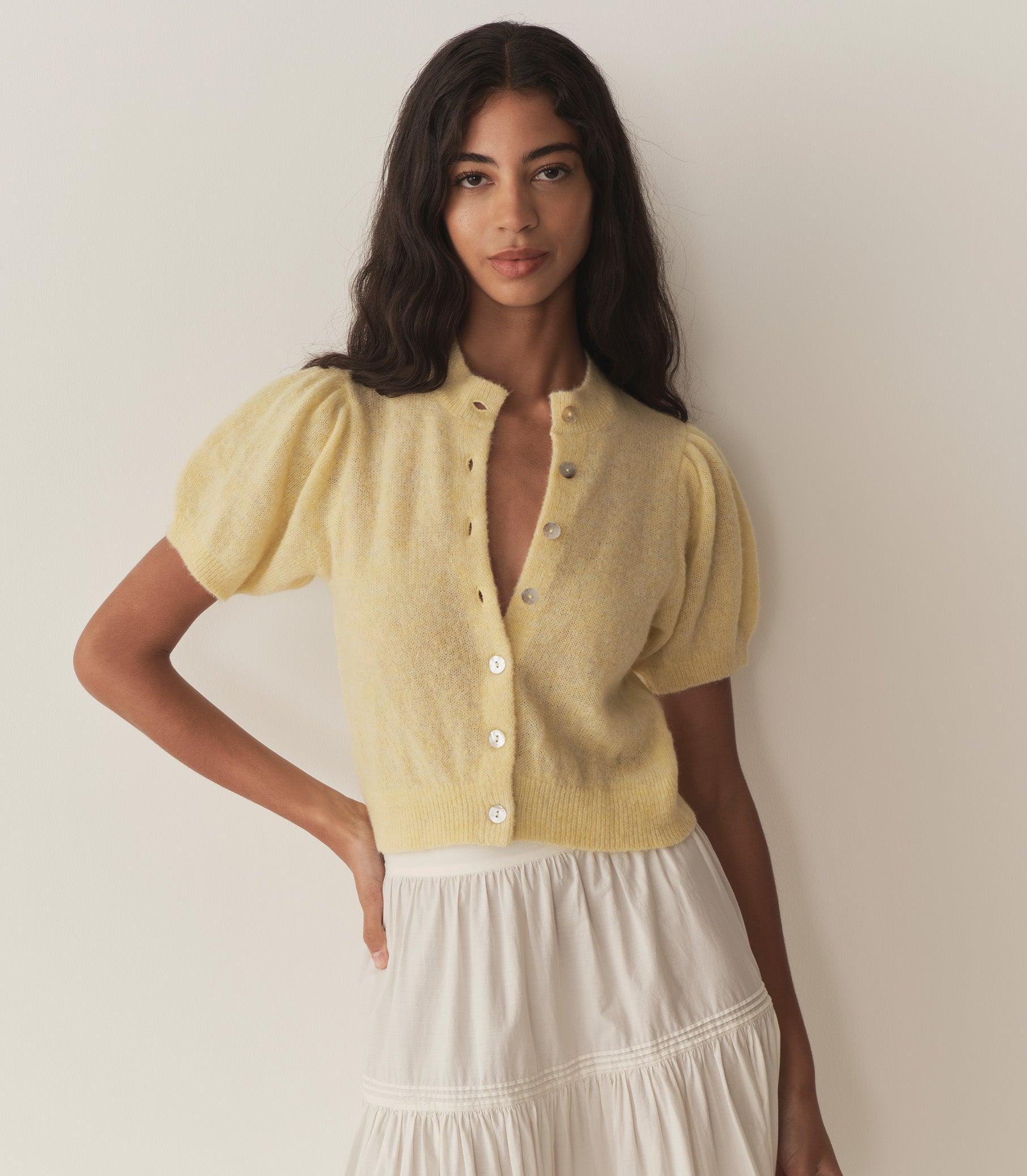 ANISA CARDIGAN -- DANDELION Product Image