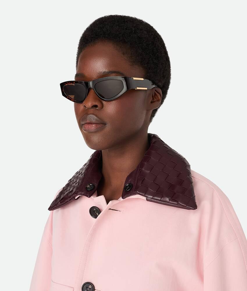 Dash Cat Eye Sunglasses in Havana/brown Product Image