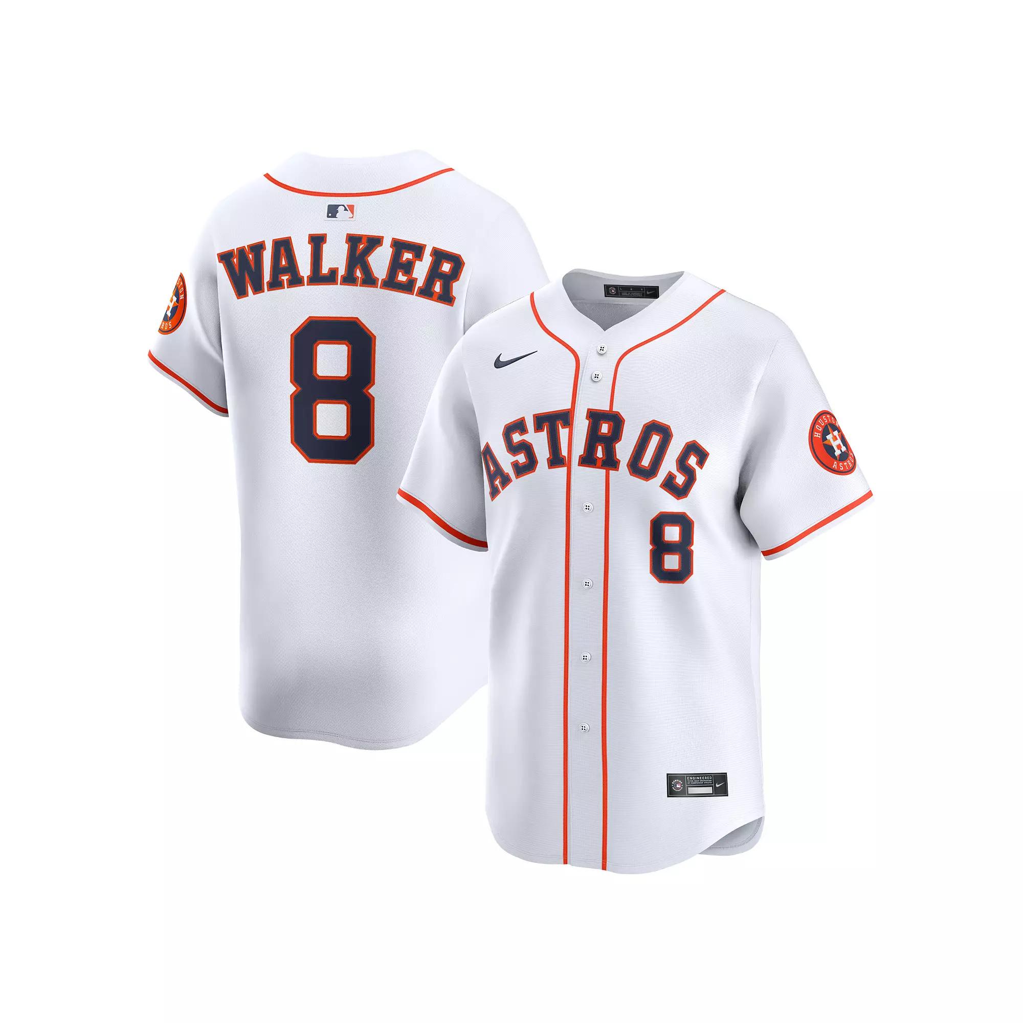 Men's Nike Christian Walker White Houston Astros Home Limited Player Jersey,  Product Image