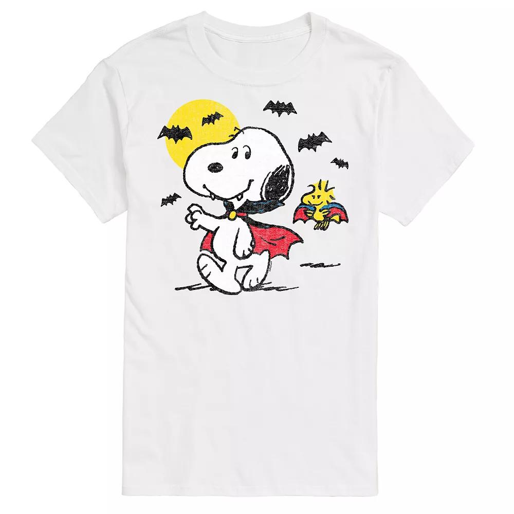 Big & Tall Peanuts Vampire Snoopy Tee, Men's,  Product Image