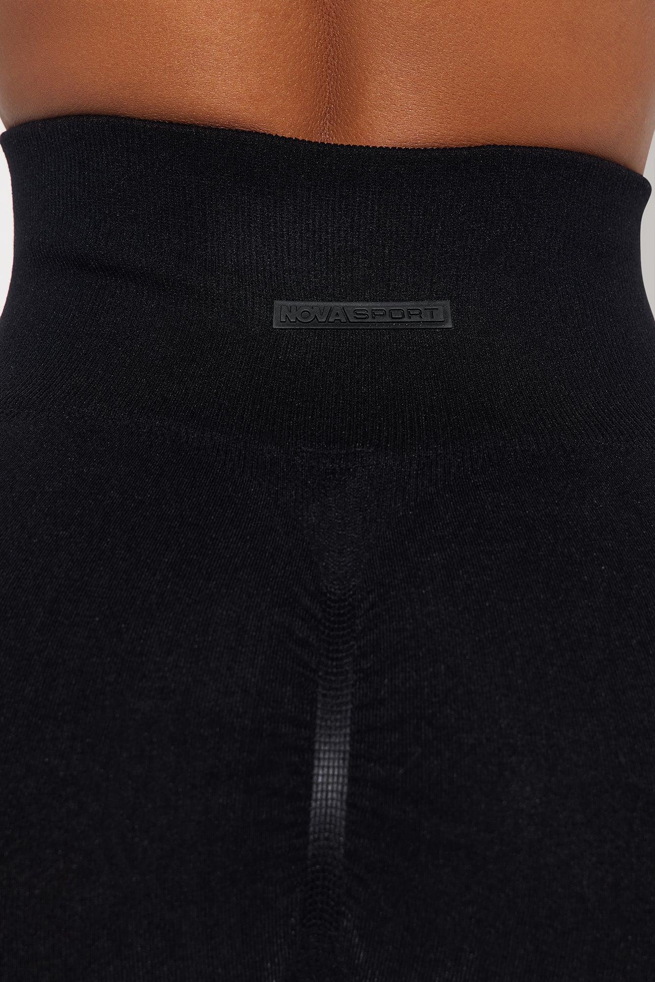 Beach Body Effortless Seamless Active Yoga Pant - Black Product Image