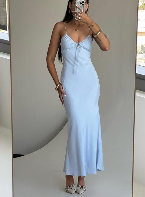 Emily Maxi Dress Blue Product Image