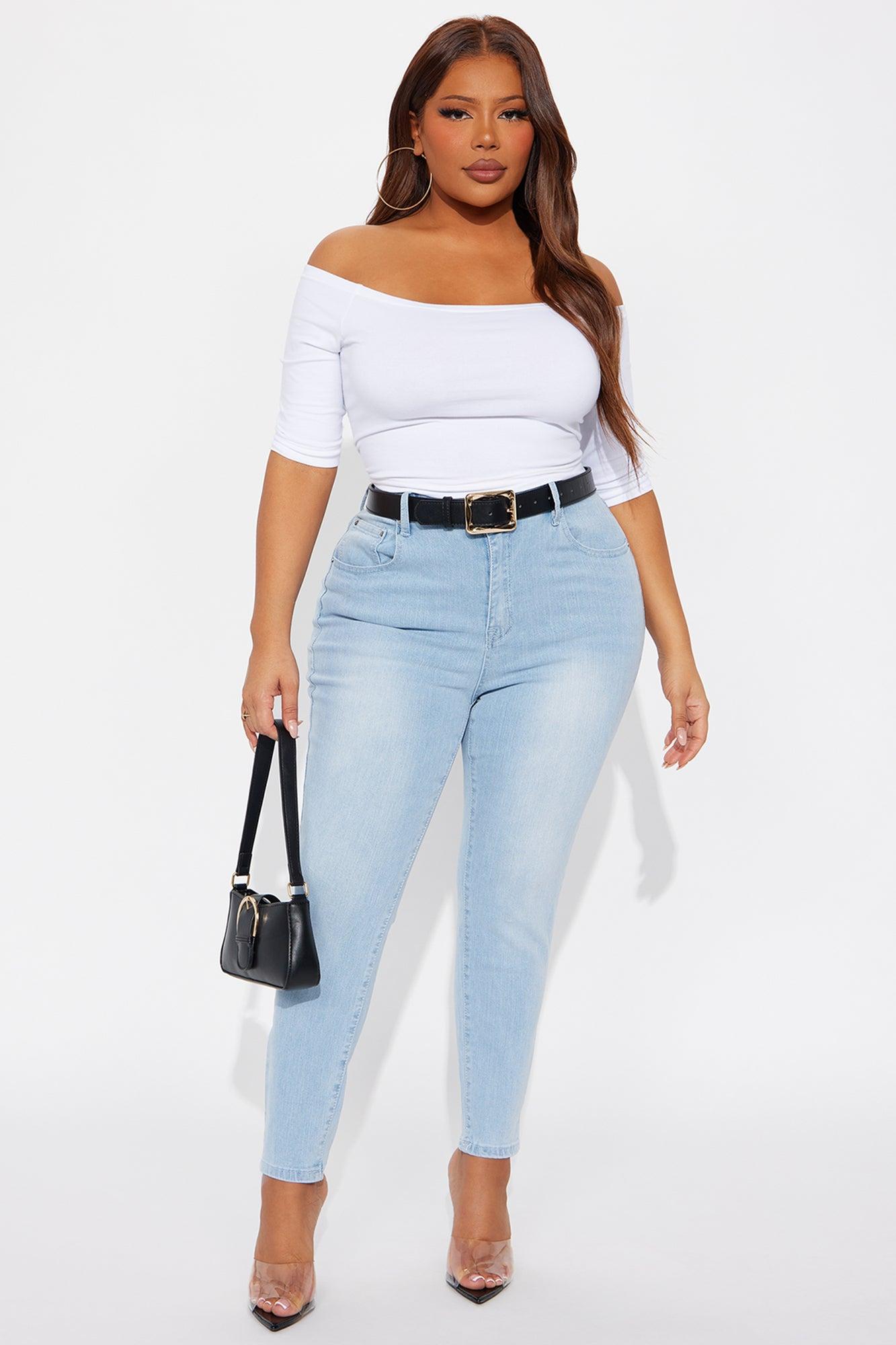 So Good Stretch High Waist Skinny - Light Wash Female Product Image