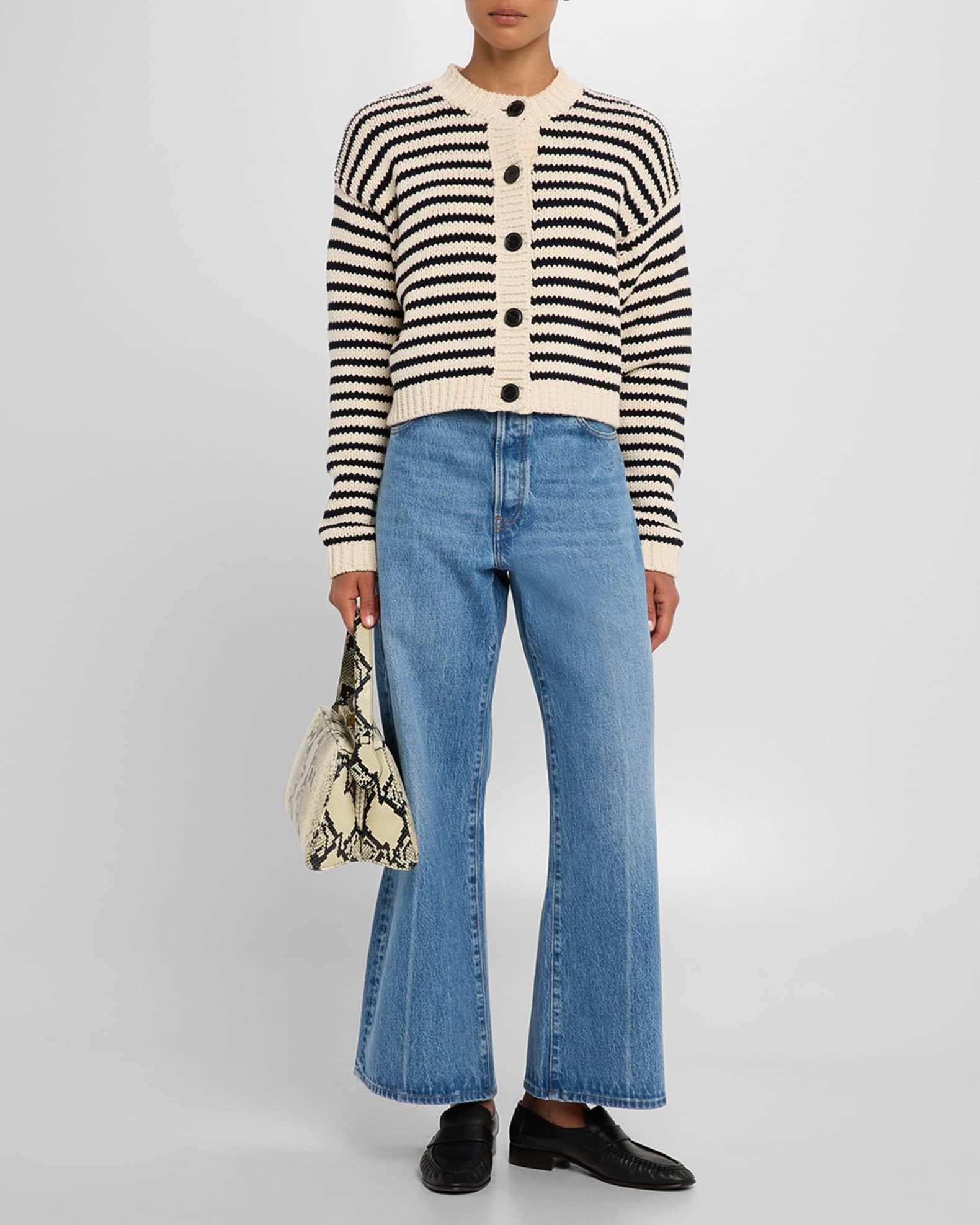 The Stripe Chunky Femme Cardigan Product Image