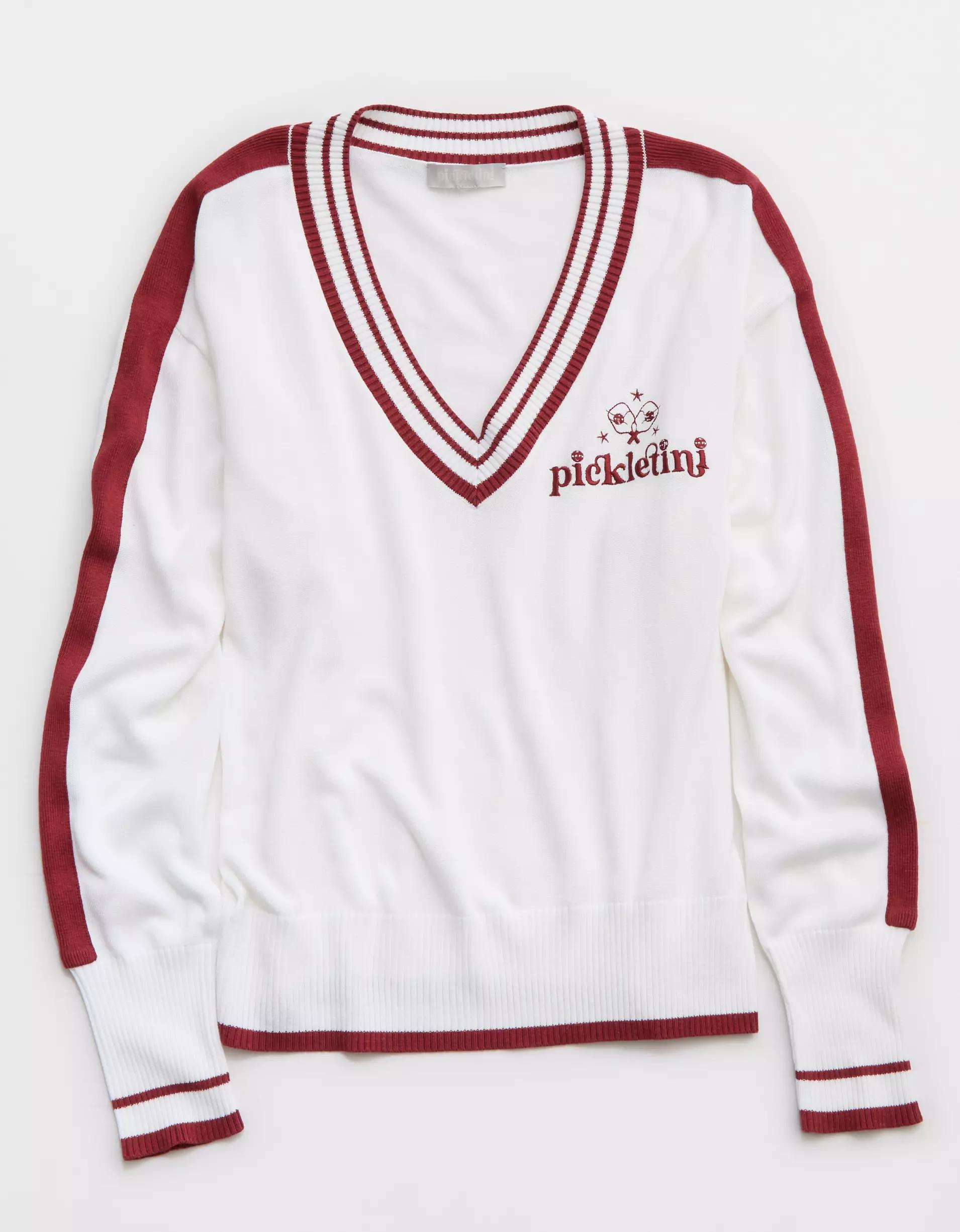 Pickletini Audrey Varsity Sweater Product Image
