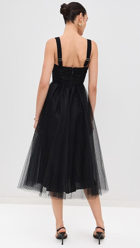 Zimmermann Tulle Midi Dress | Shopbop Product Image