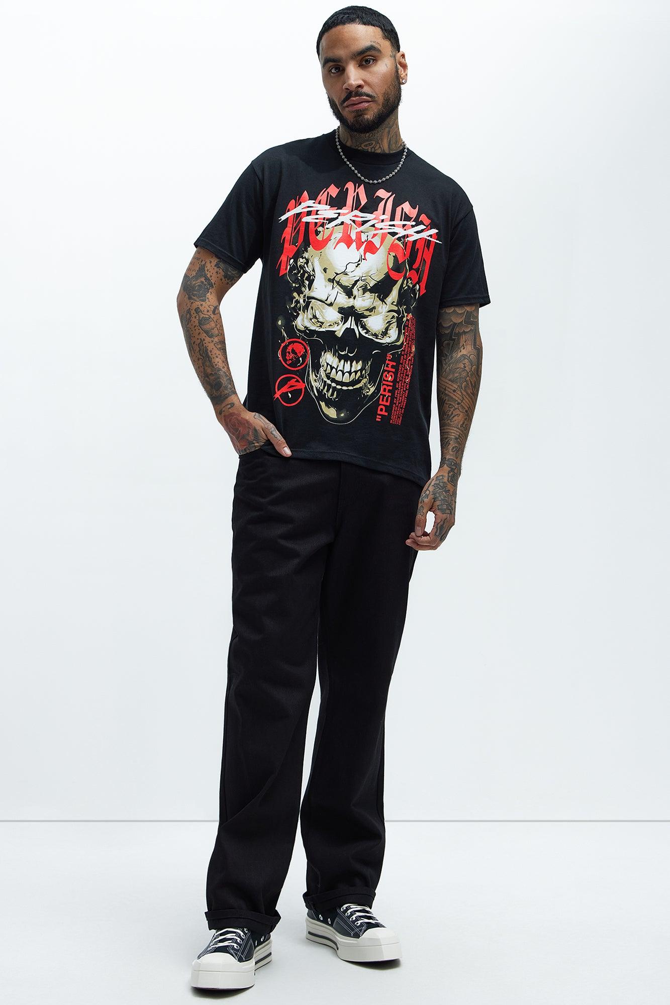 Perish Short Sleeve Tee - Black Product Image