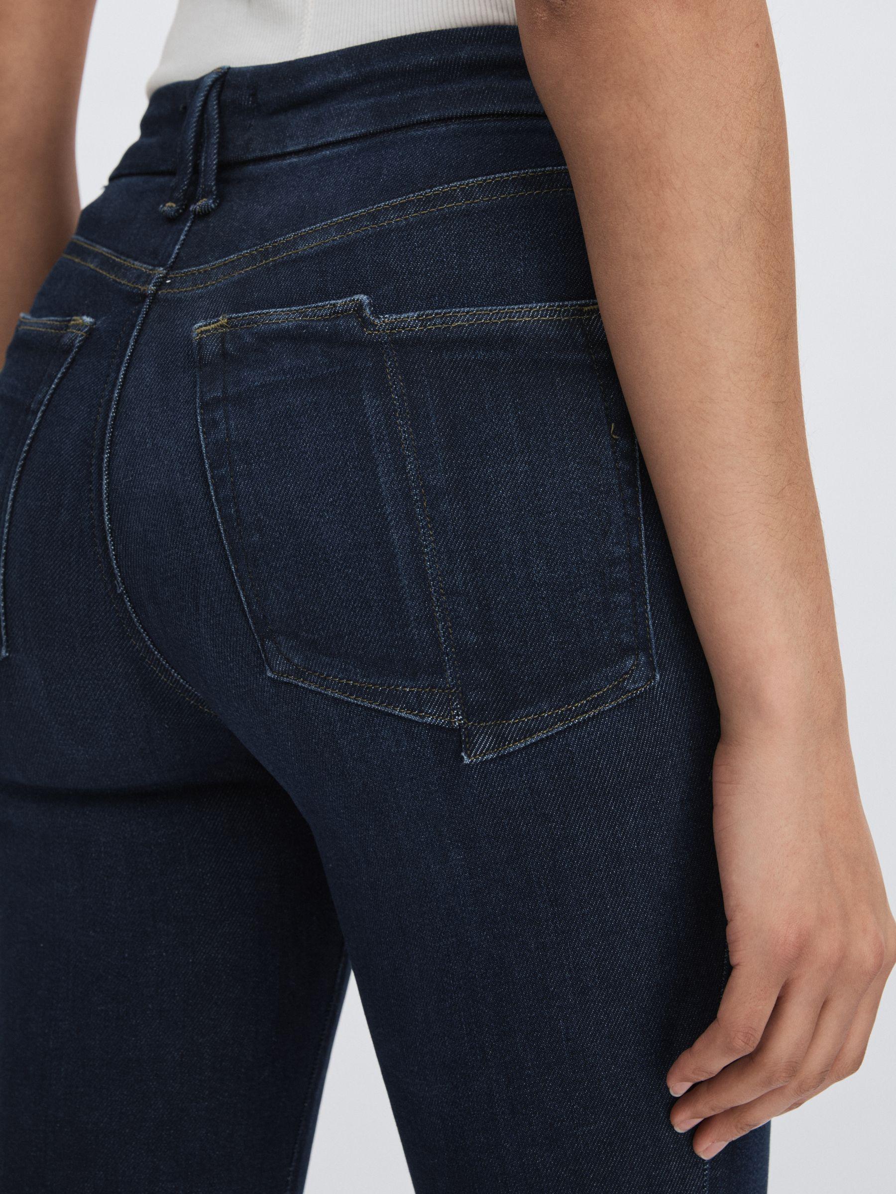 Good American Straight-Leg Jeans in Indigo Product Image