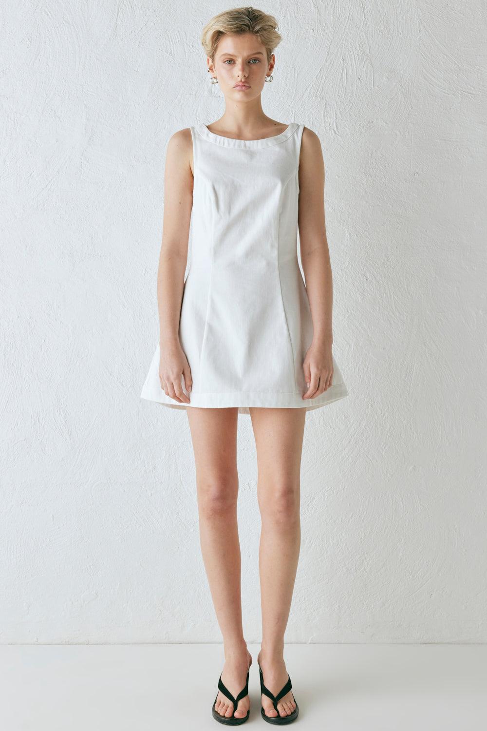 Lulu Mini Dress White Product Image