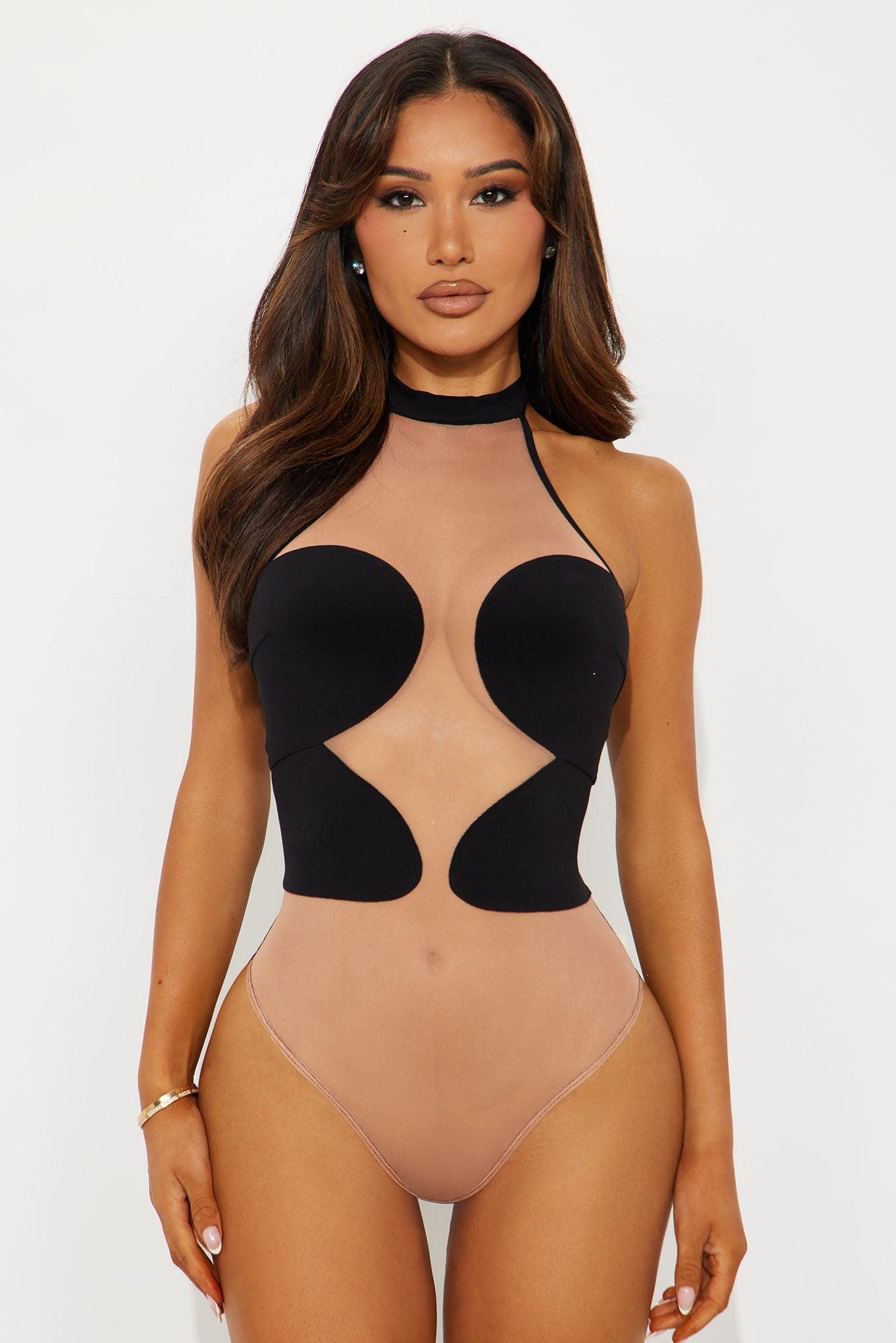 Midnight Mirage Bodysuit Pant Set - Black Female Product Image