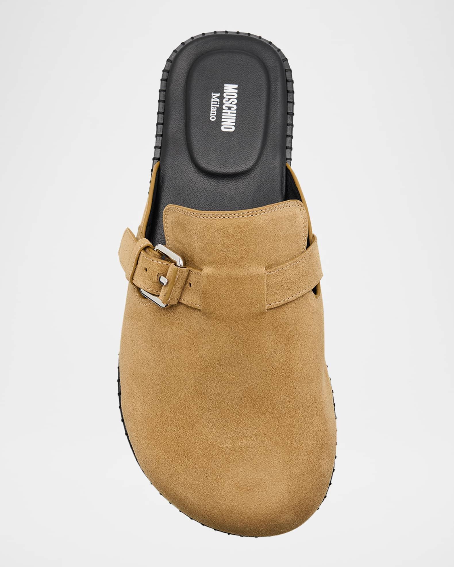 Men's Suede Mules Product Image
