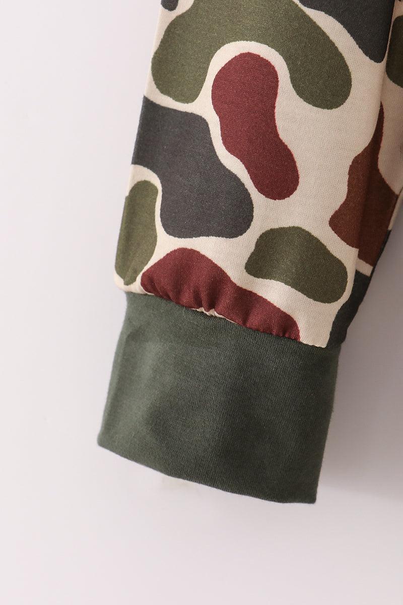 Blue ocean breeze shells print dad&me top Product Image