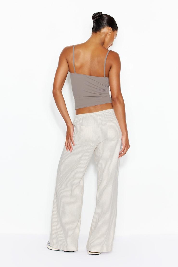 Millie Linen Pull-On Pants Product Image