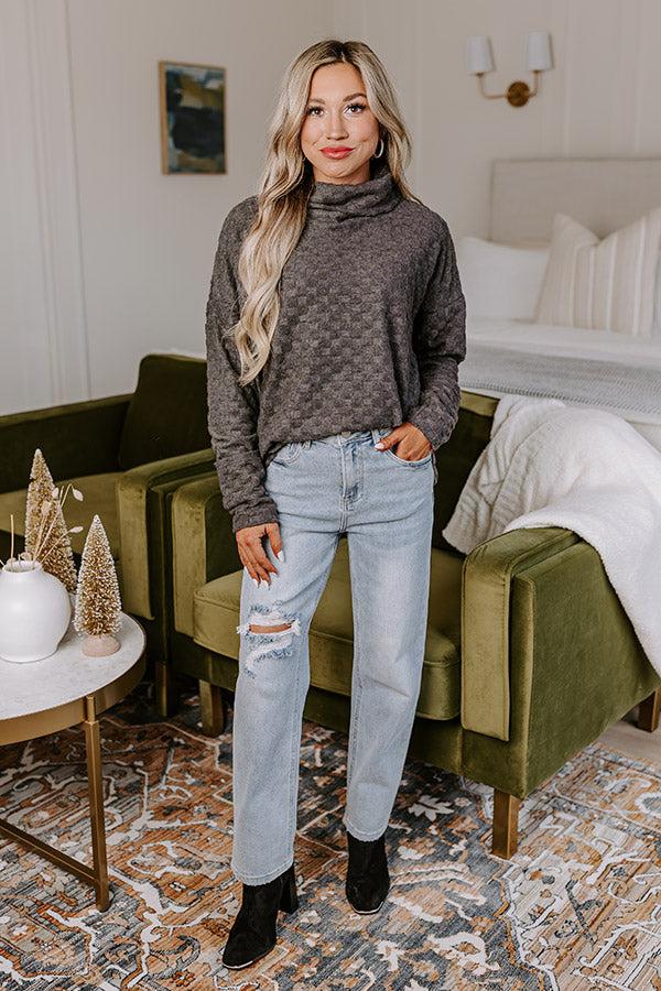 Risen The Bolt High Waist Jean in Light Wash Product Image