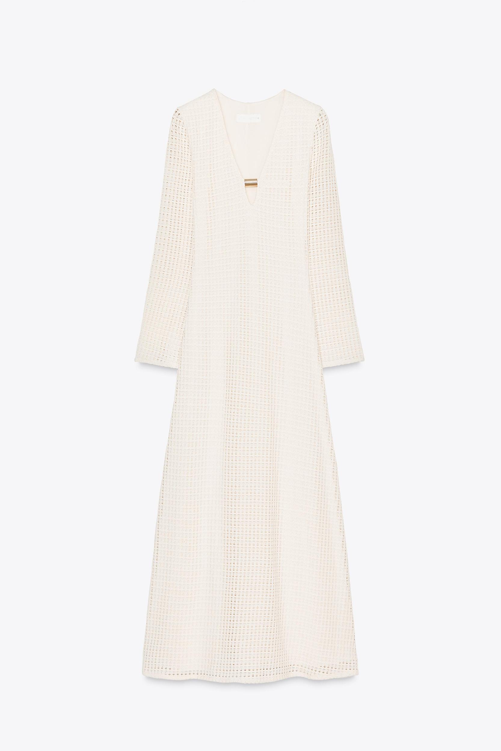 CROCHET MIDI DRESS Product Image