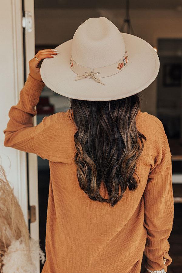 Incredible Love Felt Fedora In Ivory Product Image