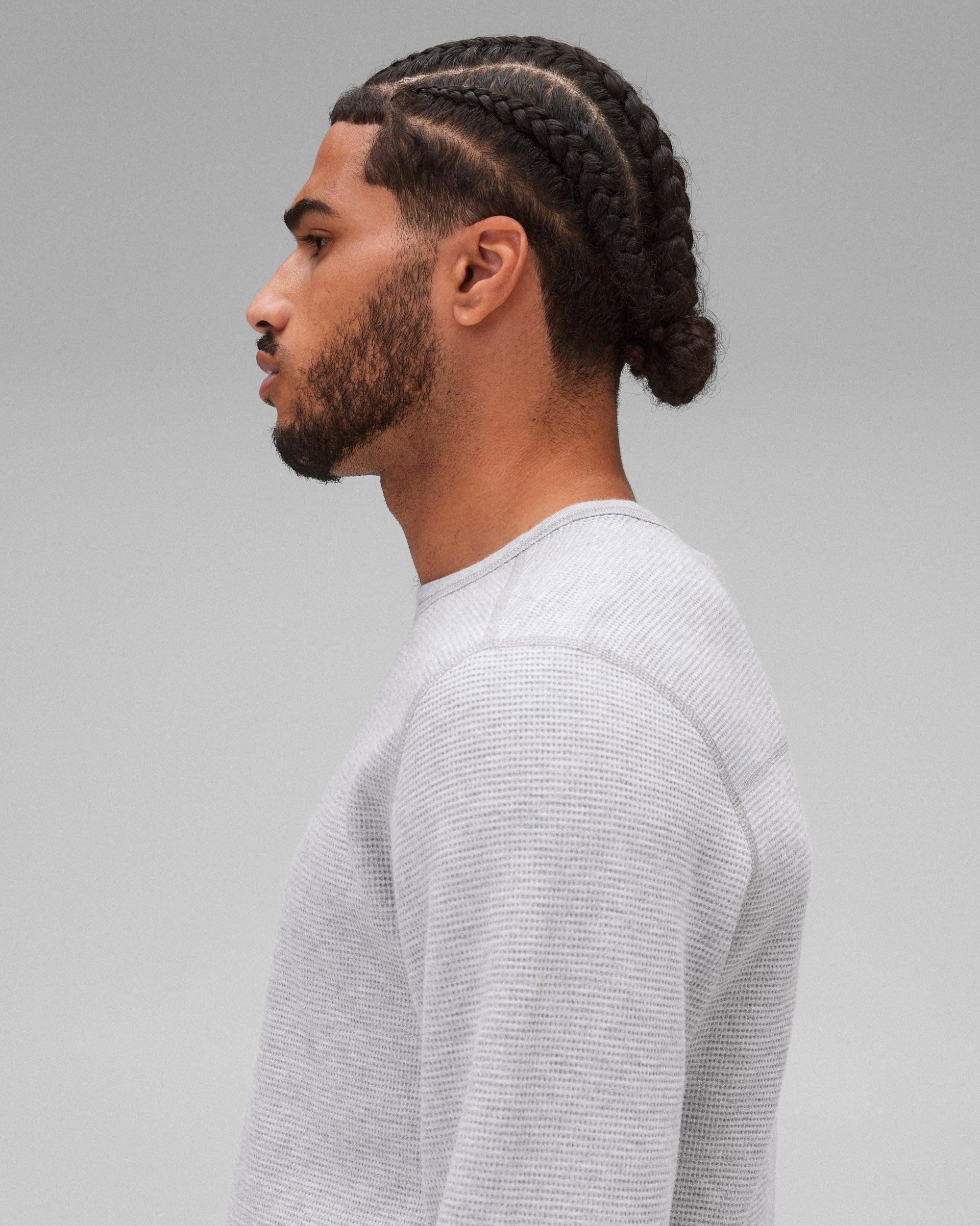 Lightweight Waffle Standard Long Sleeve Male Product Image