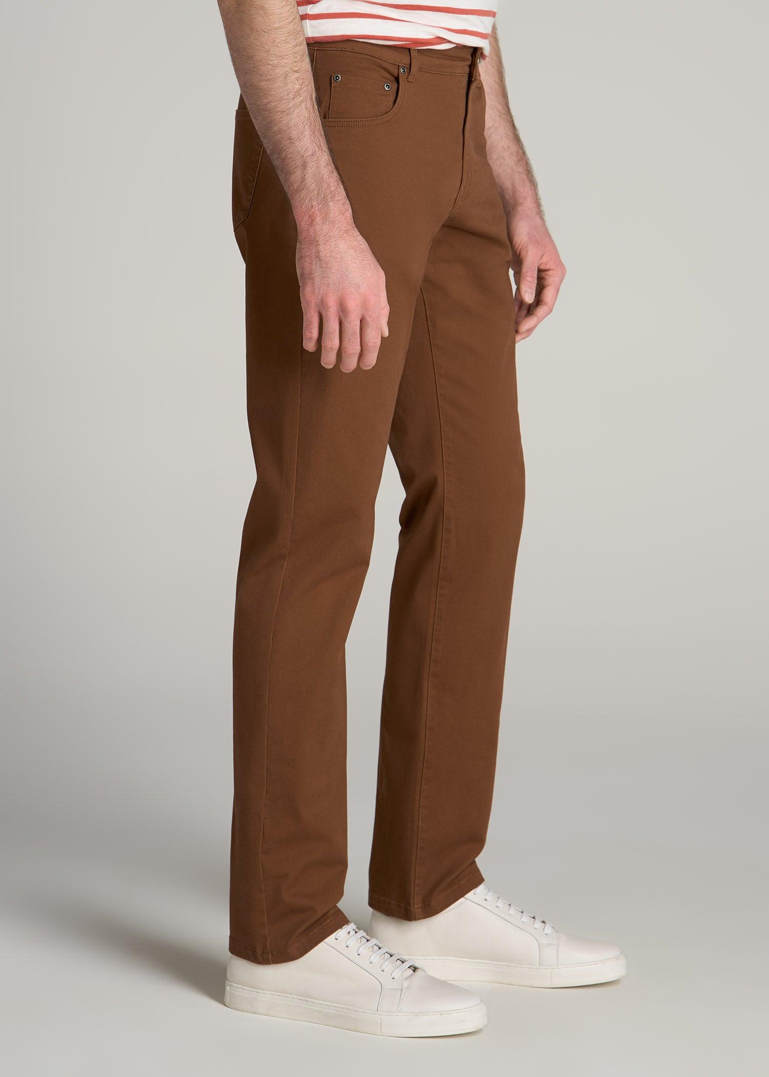 J1 STRAIGHT Leg Five-Pocket Pants for Tall Men in Nutshell Product Image