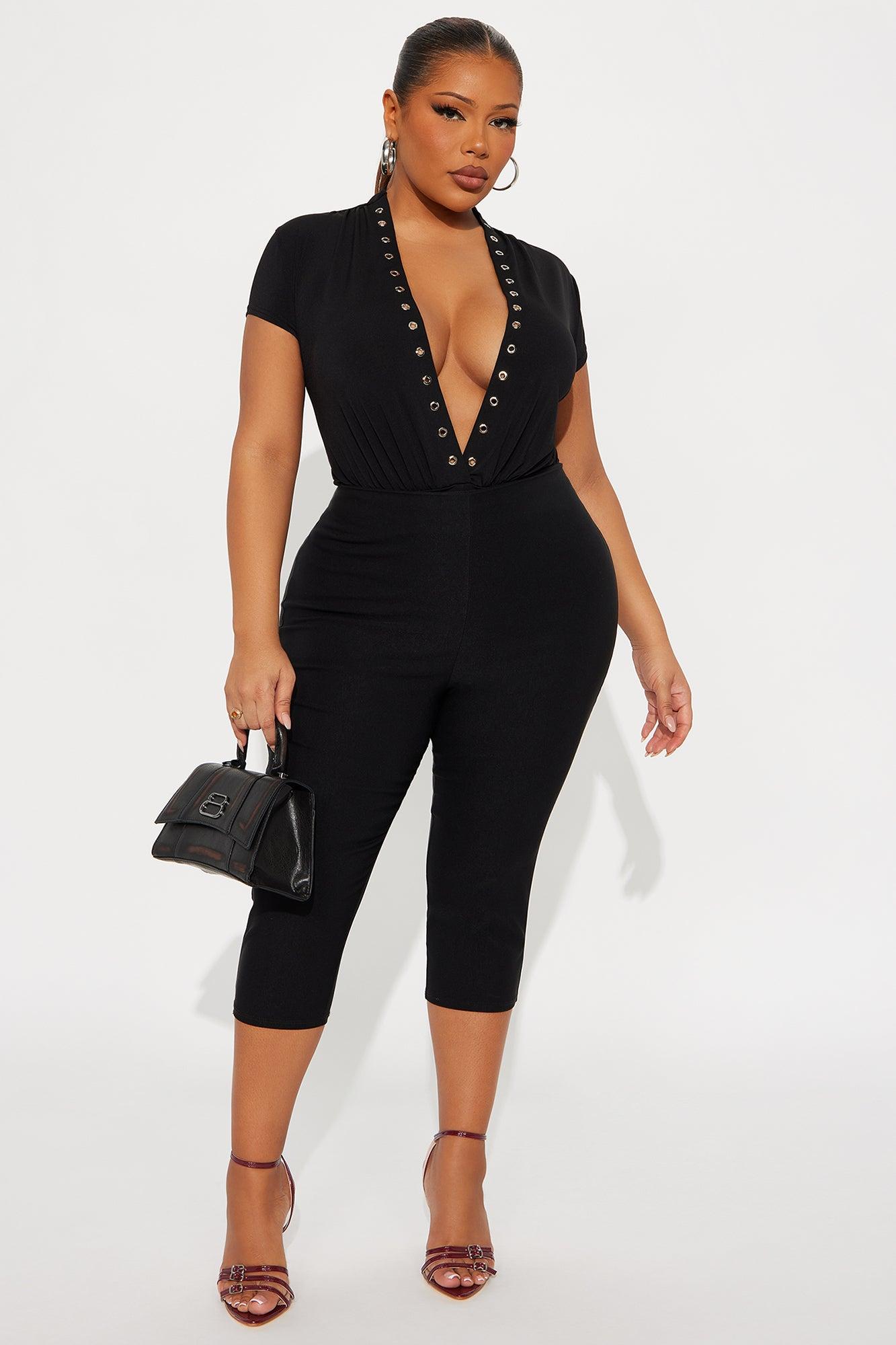 Switcheroo Ruched Short Sleeve Bodysuit - Black Female Product Image