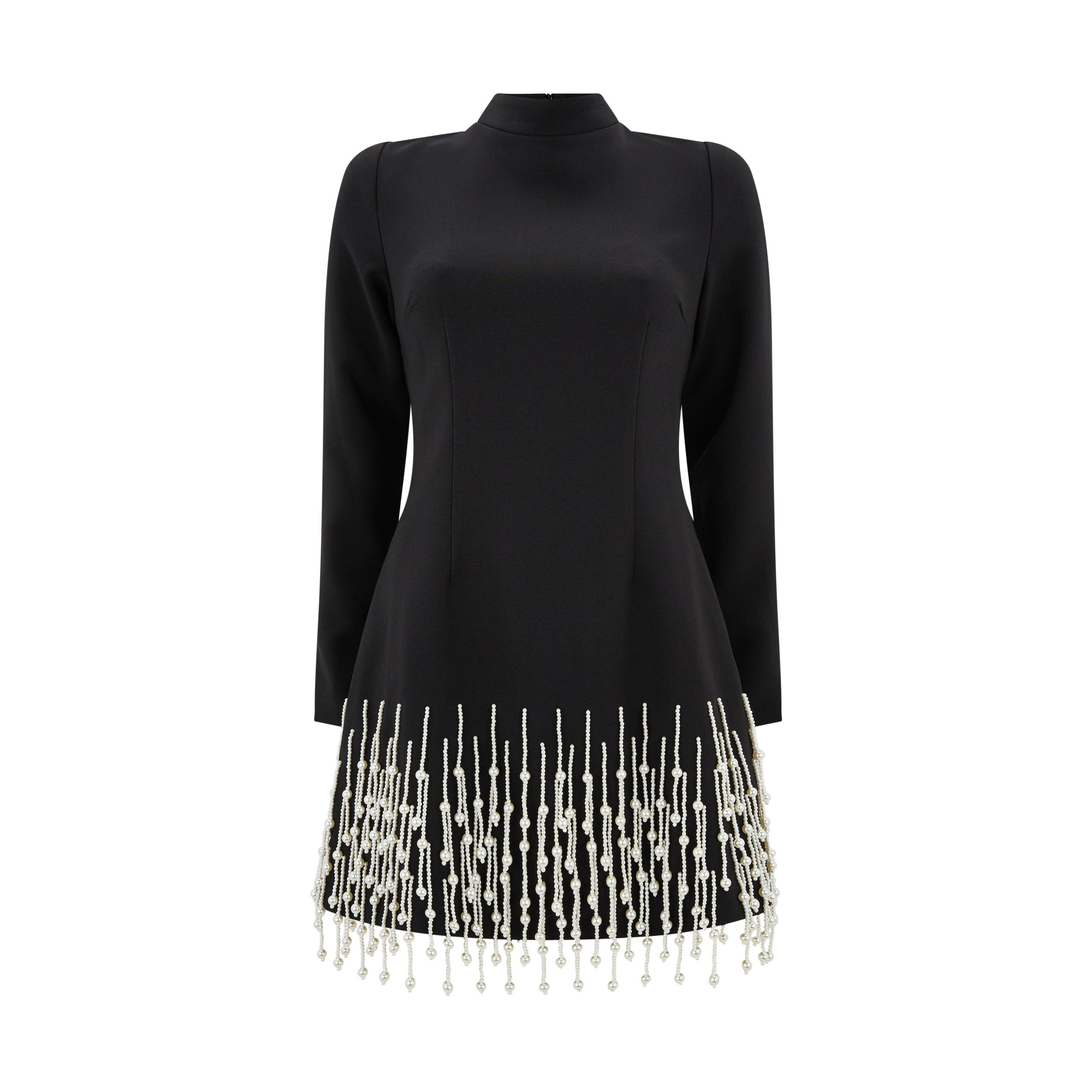 Pearl Sleeved Dress Product Image