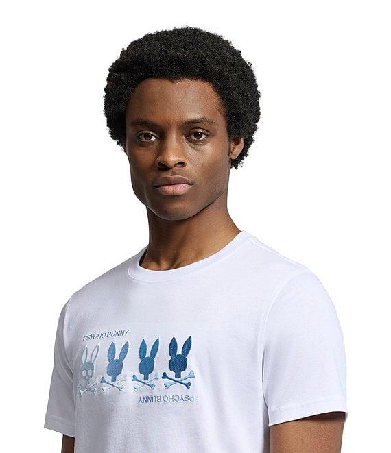 Psycho Bunny Oceania Embroidered Logo Short Sleeve T-Shirt Product Image