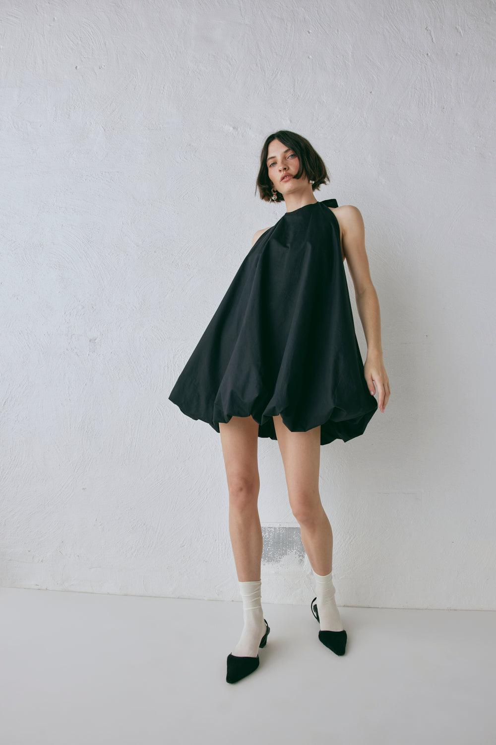 Bella Mini Dress Black Product Image