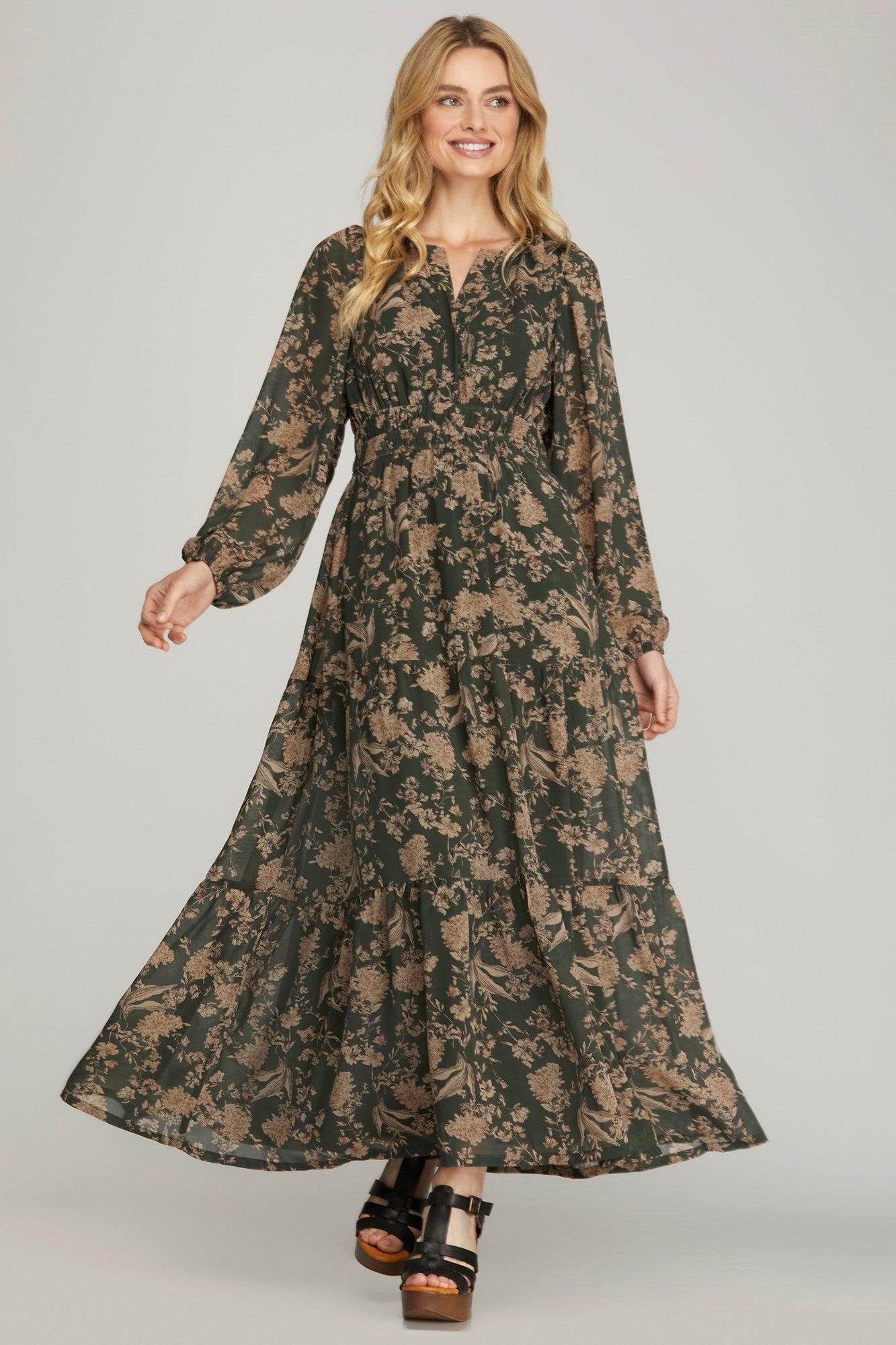 Unveiling Autumn Dress Product Image