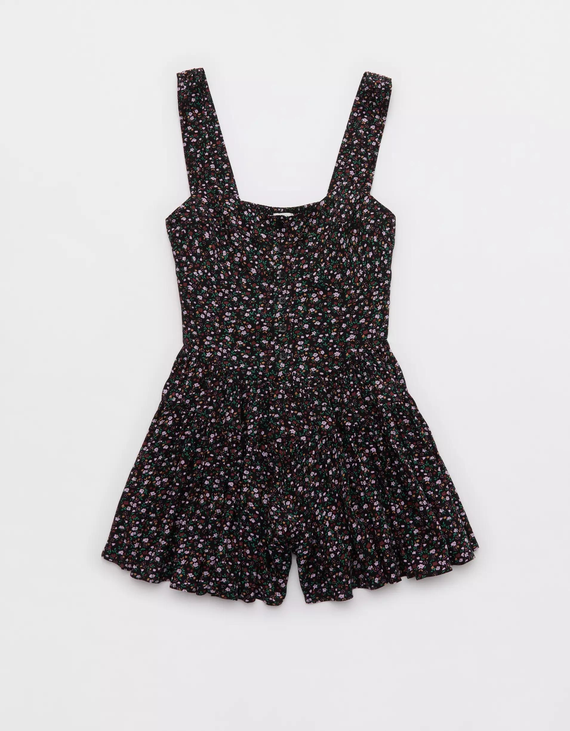 Aerie Floral Romper Product Image