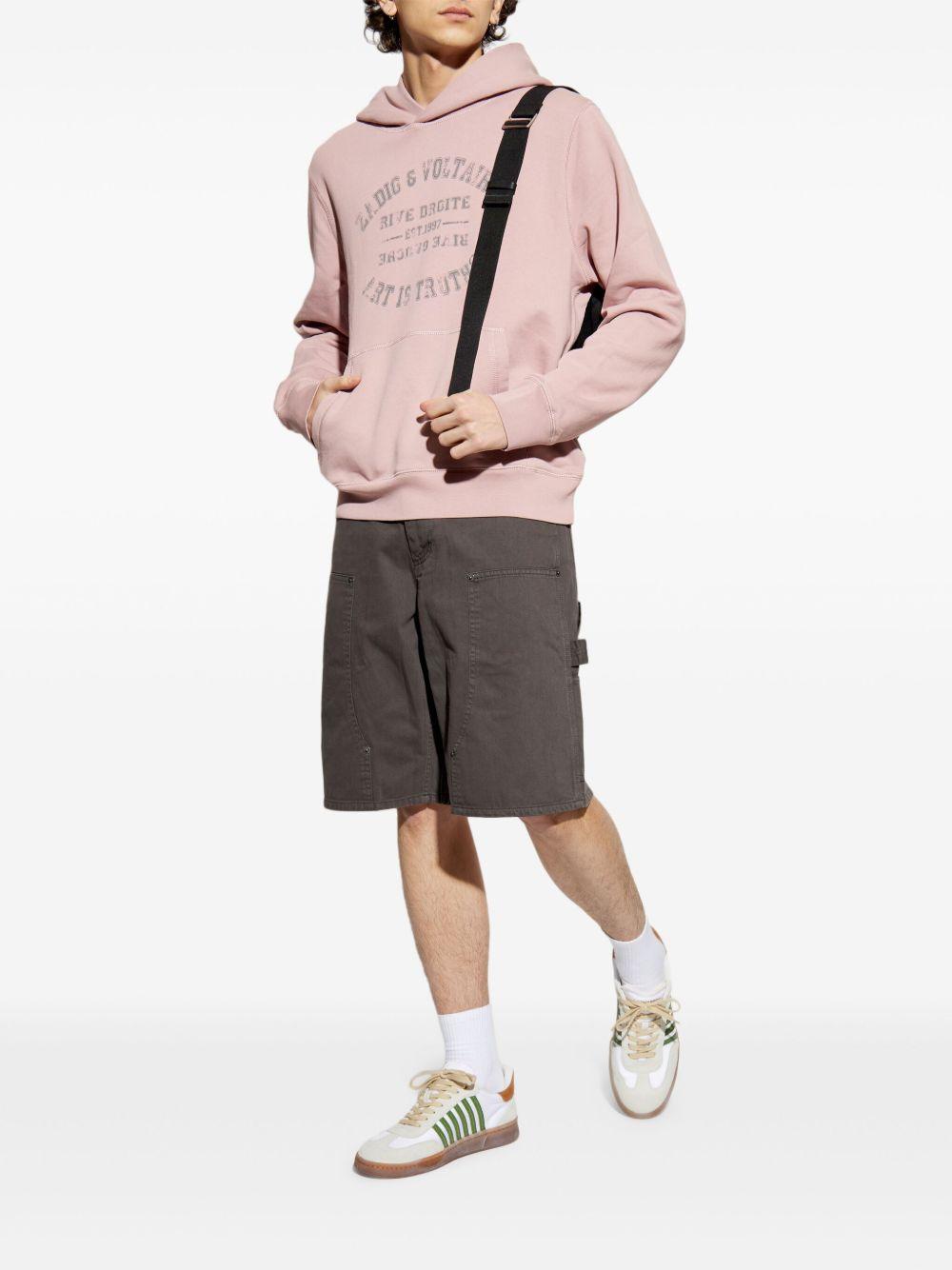 logo-print hoodie  Product Image