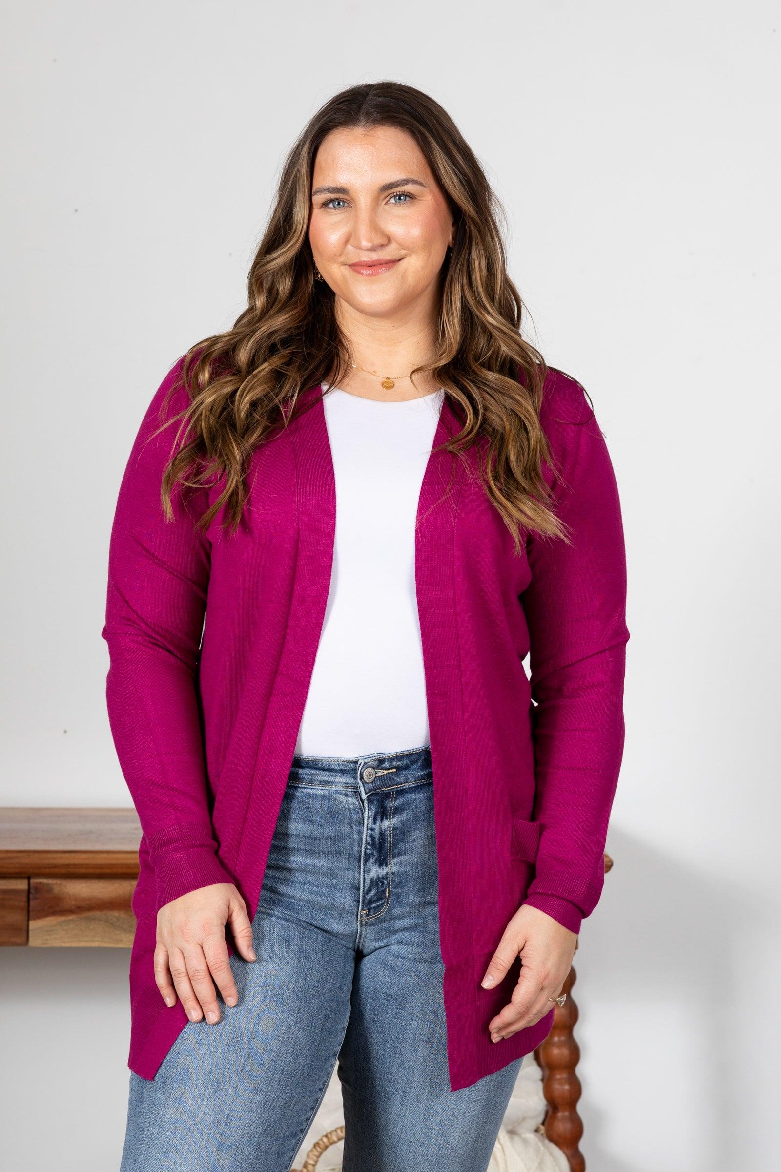 Lightweight Mid Length Cardigan Product Image