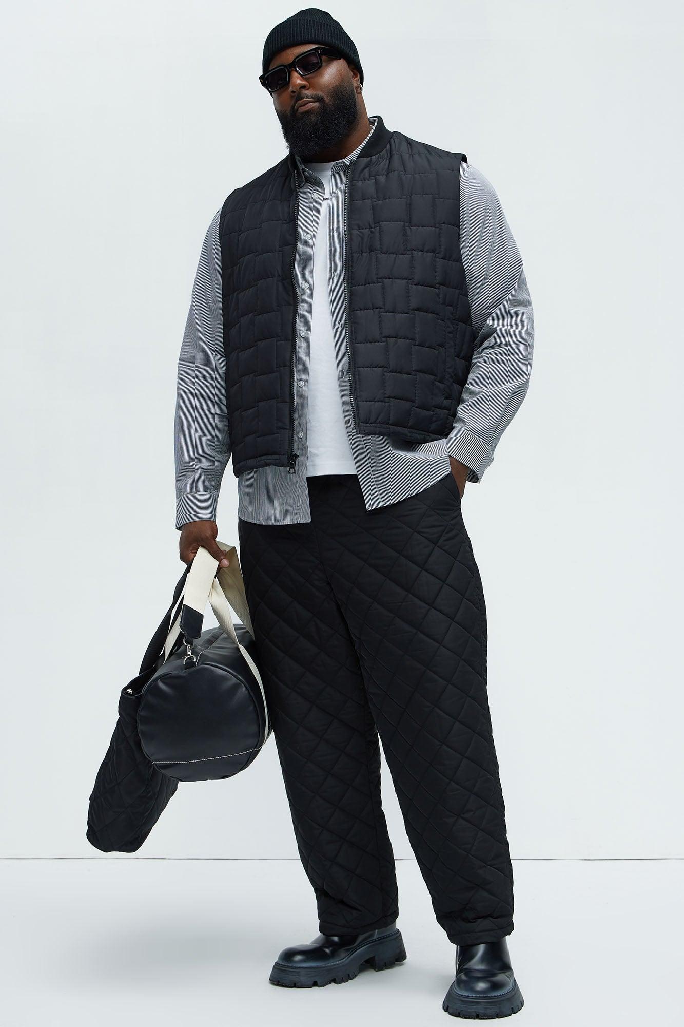 Scottie Quilted Vest - Black Product Image