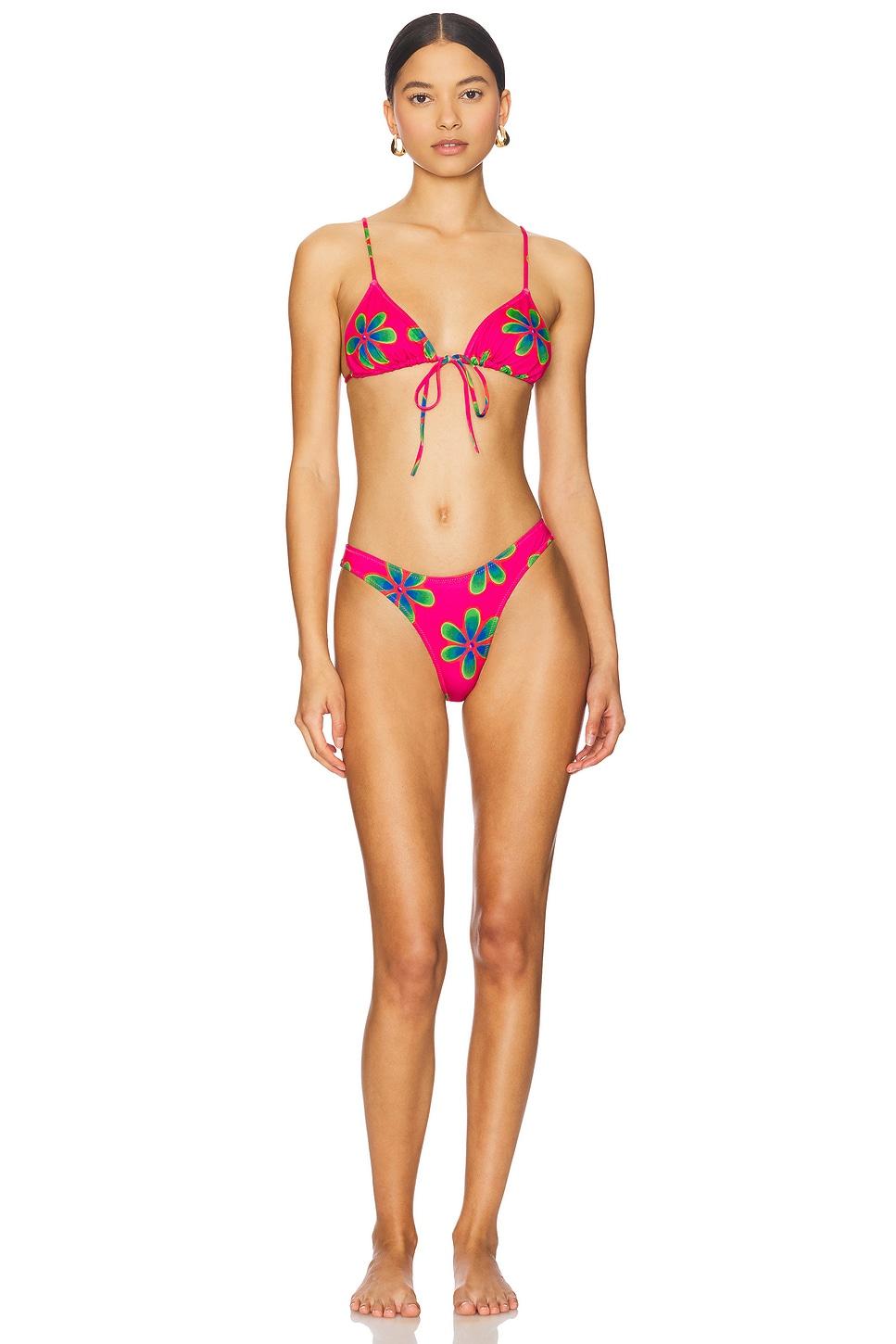 High Cut Cheeky Bikini Bottoms Heavy Manners Product Image