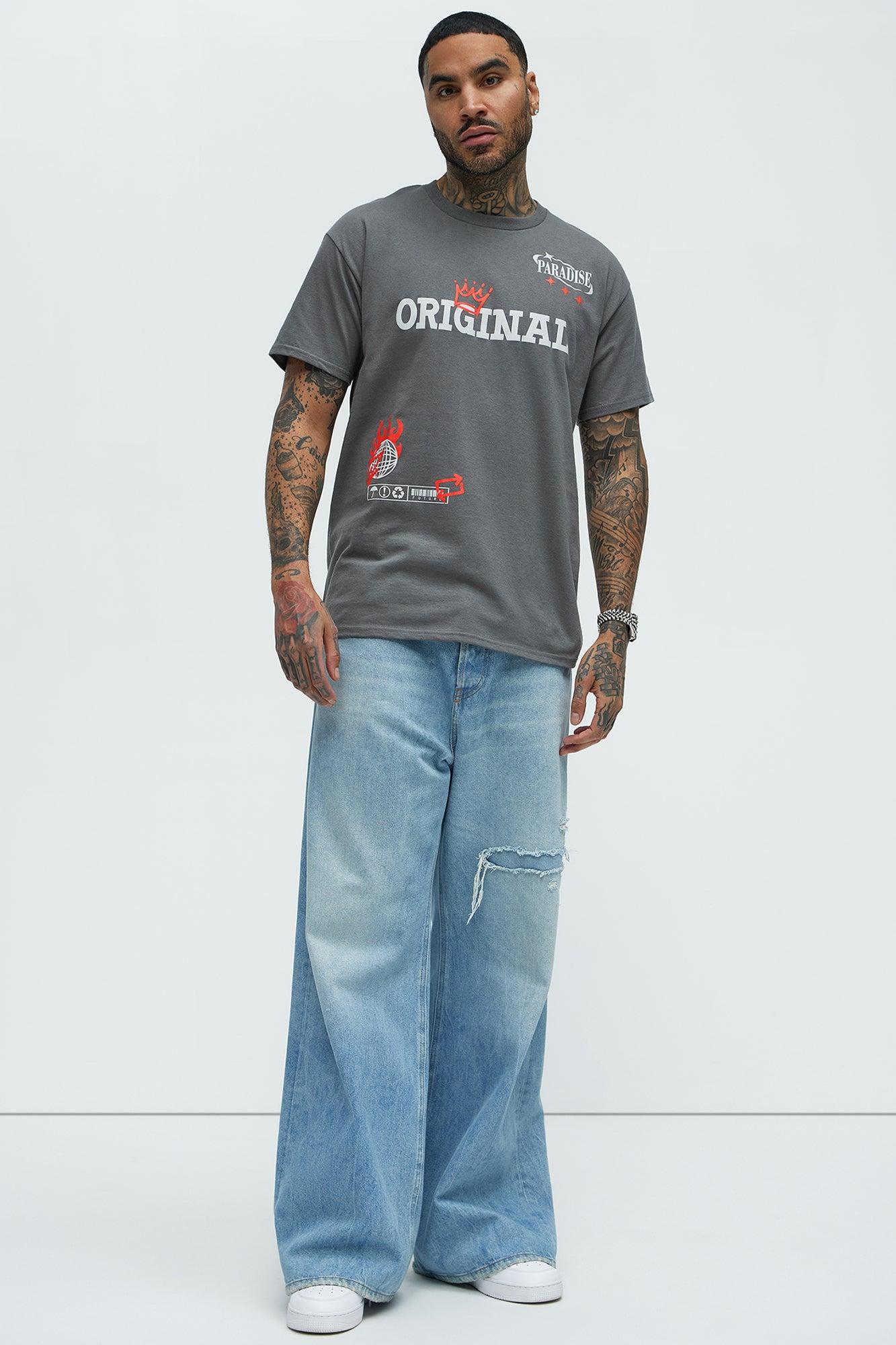 Original King Short Sleeve Tee - Charcoal Product Image