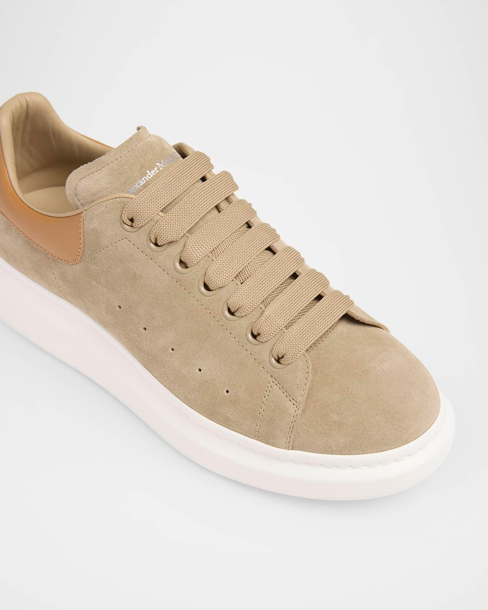 Men's Oversized Suede Low-Top Sneakers Product Image