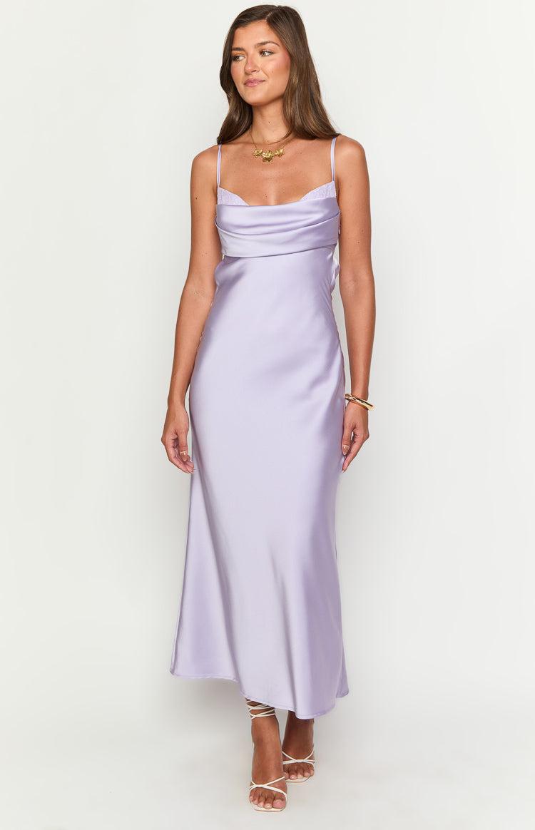 Matika Purple Maxi Dress Product Image