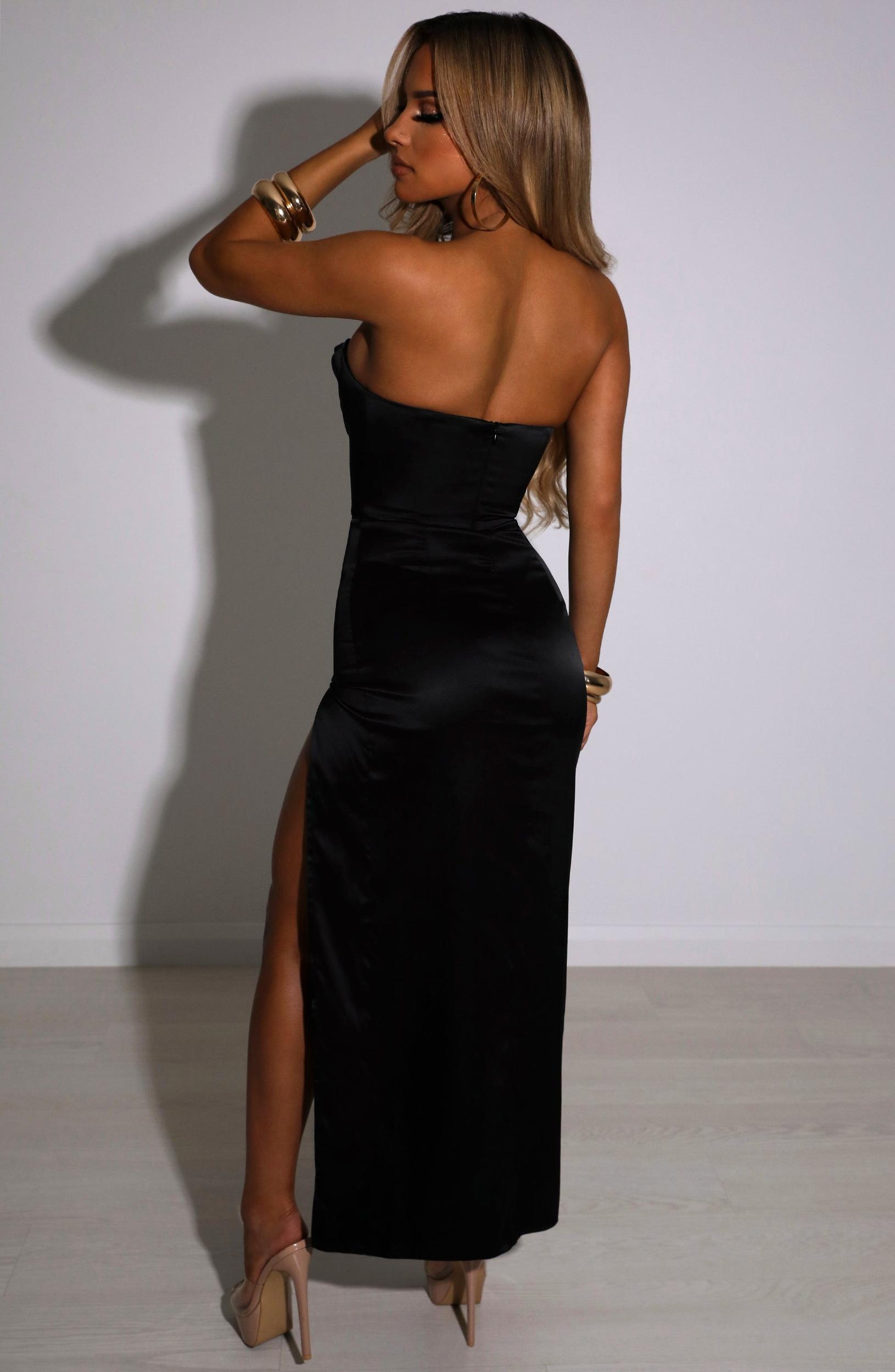 Everly Maxi Dress - Black Product Image