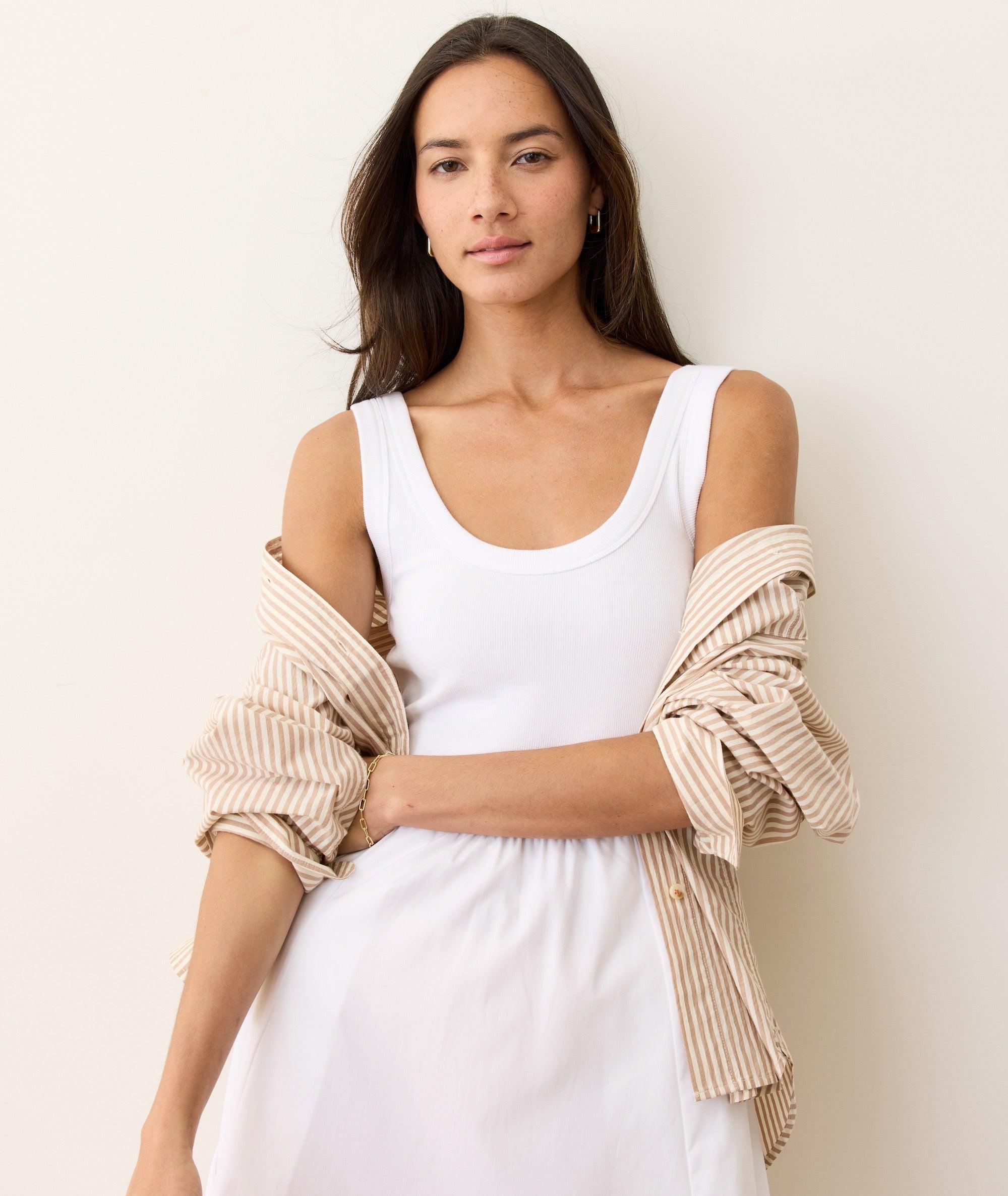 Lexi Rib Poplin Midi Dress Product Image