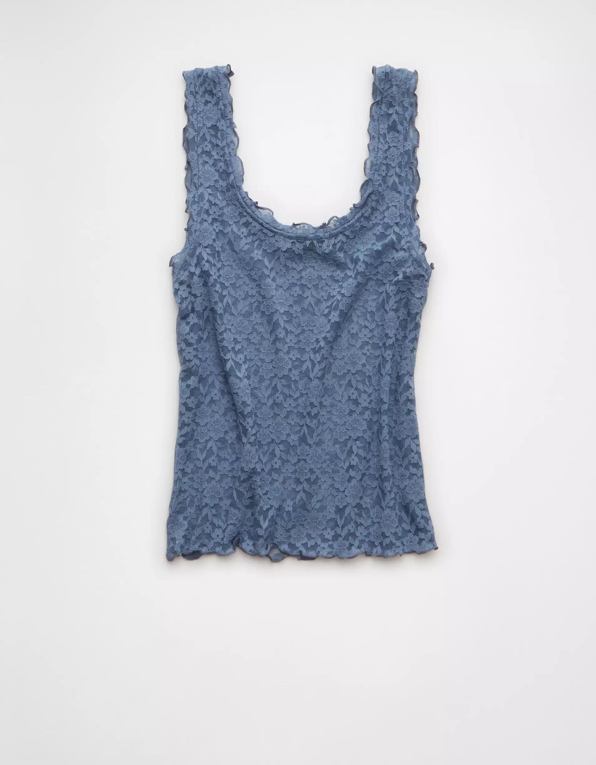 AE Lacey Scoop Neck Tank Top Women's Product Image