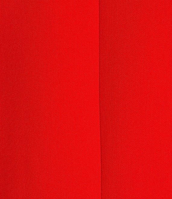 KARL LAGERFELD PARIS Woven Notch Lapel Long Sleeve One-Button Jacket Product Image