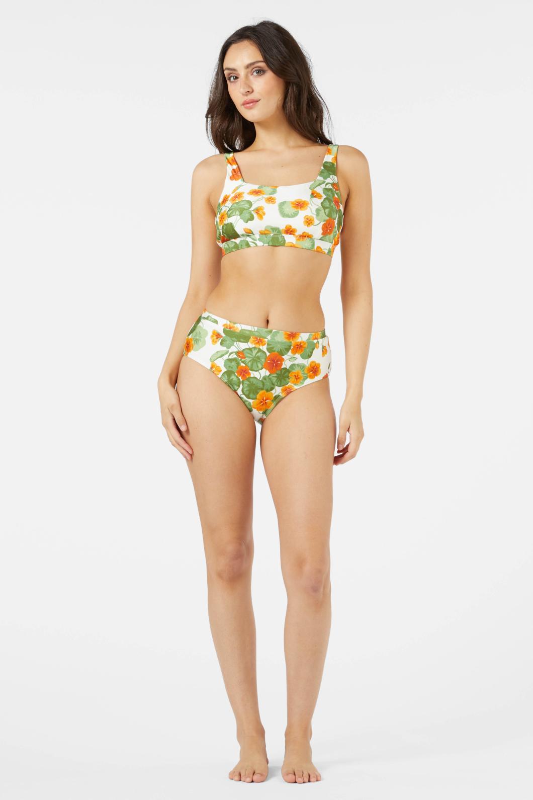 Nasturtium Bikini Top Product Image