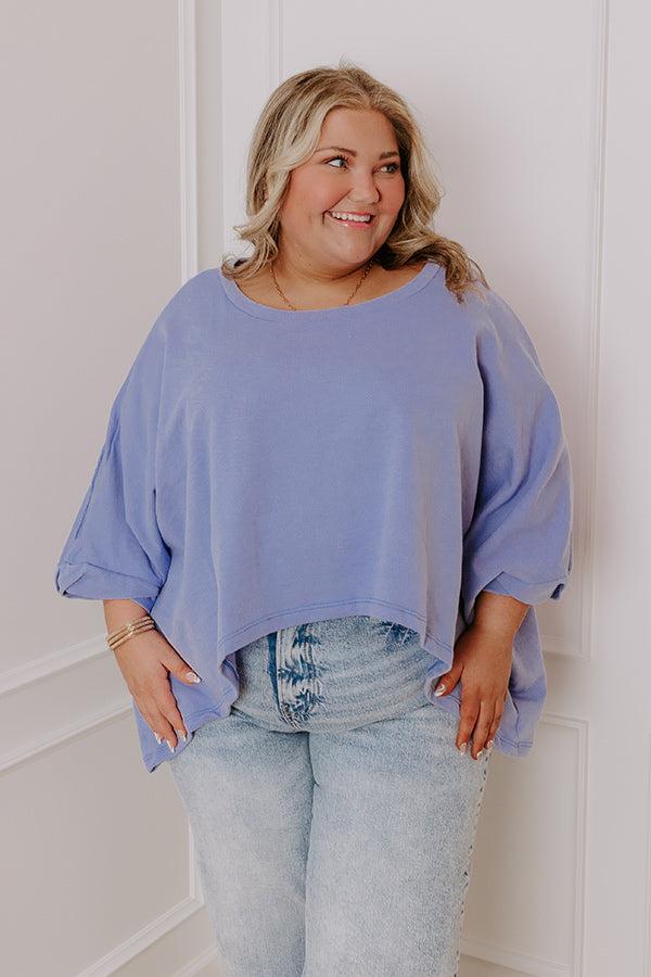 Ready, Set, Road Trip Oversized Top Curves Product Image