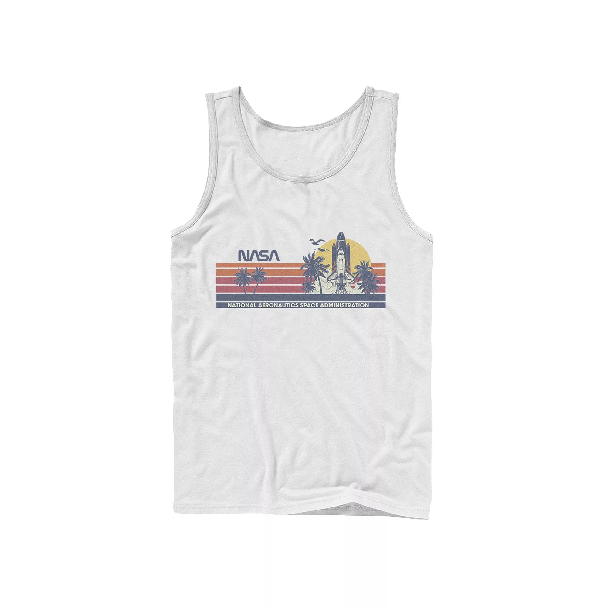 Men's NASA Shuttle Panel Graphic Tank Top,  Product Image