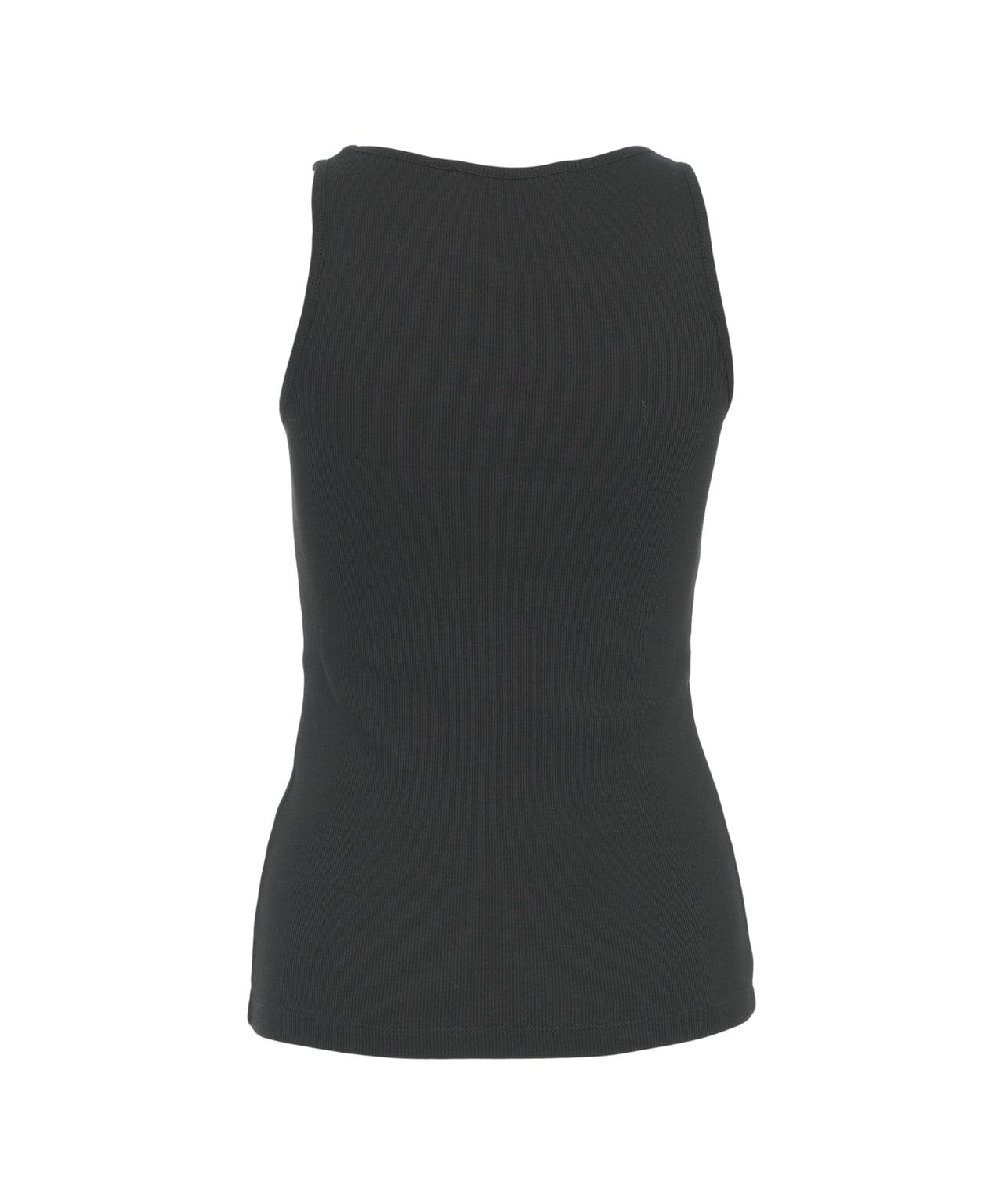 Men's Jurassic Park All White Spray Paint Stencil Movie Logo Tank Top,  Product Image