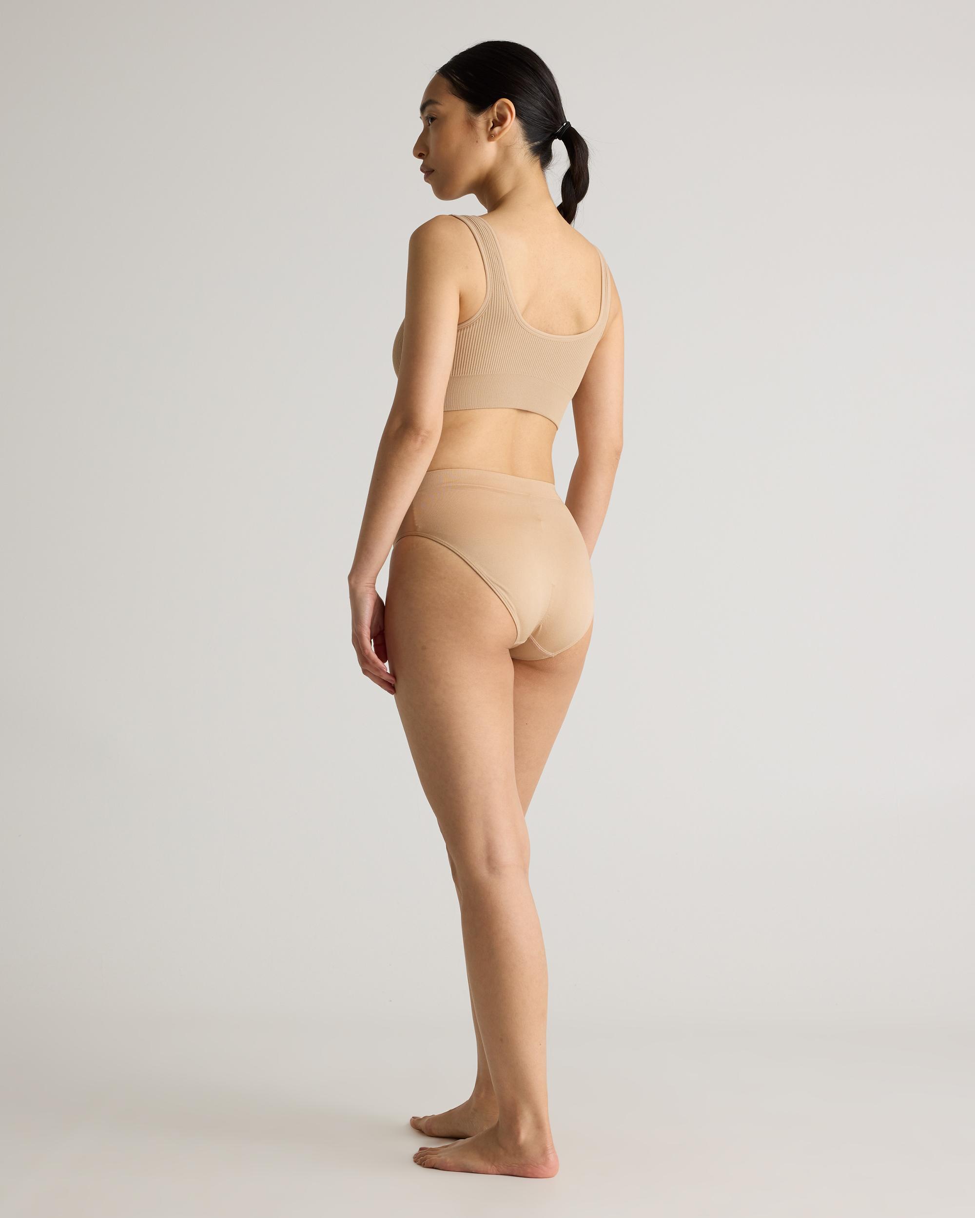 Quince | Women's Comfort Rib Tank Top Bralette Nylon/Spandex Product Image