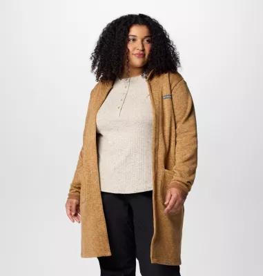 Columbia Womens Montavilla Hooded Cardigan - Plus Size- Product Image