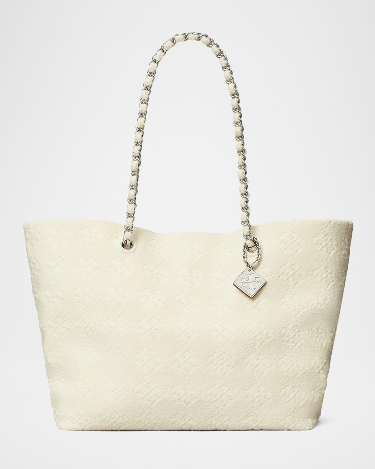 Ella T Monogram Terry Tote Bag Product Image
