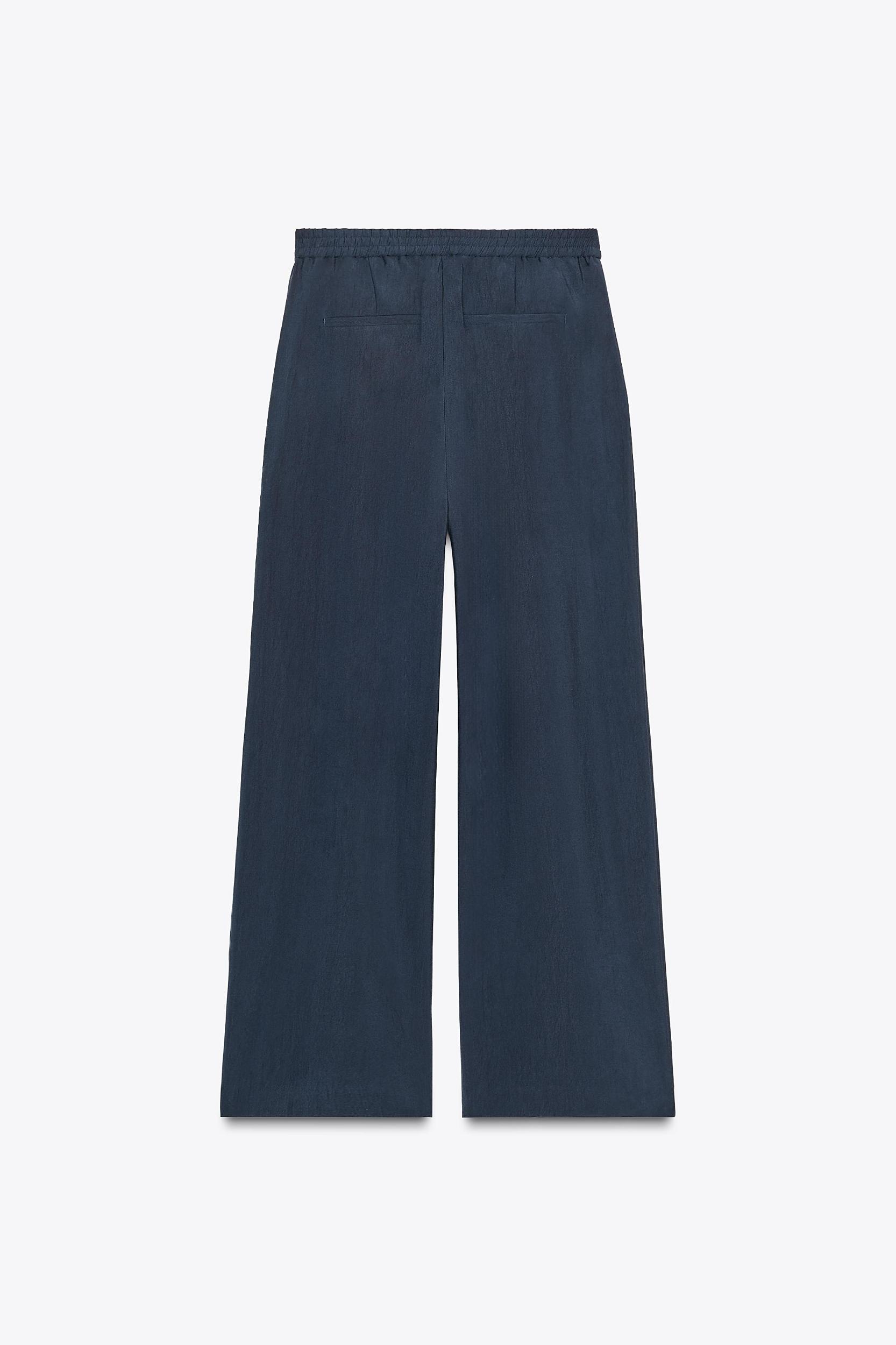 ZW COLLECTION FLOWY PLEATED PANTS Product Image