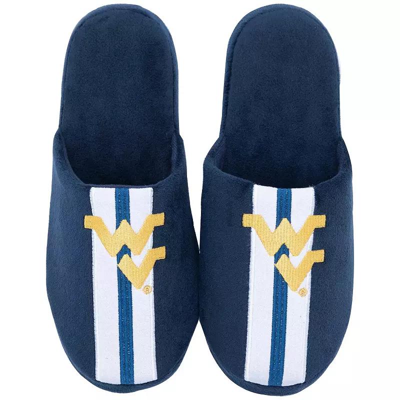 Mens ZooZatz West Virginia Mountaineers Slippers Blue Product Image