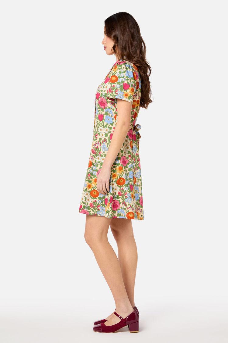 Floral Field Shirt Dress Product Image